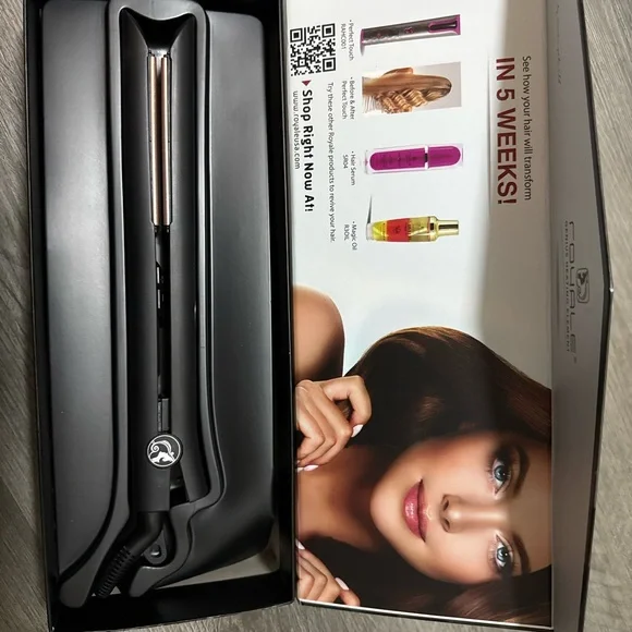 Royale Black Hair Straightener display picture 3